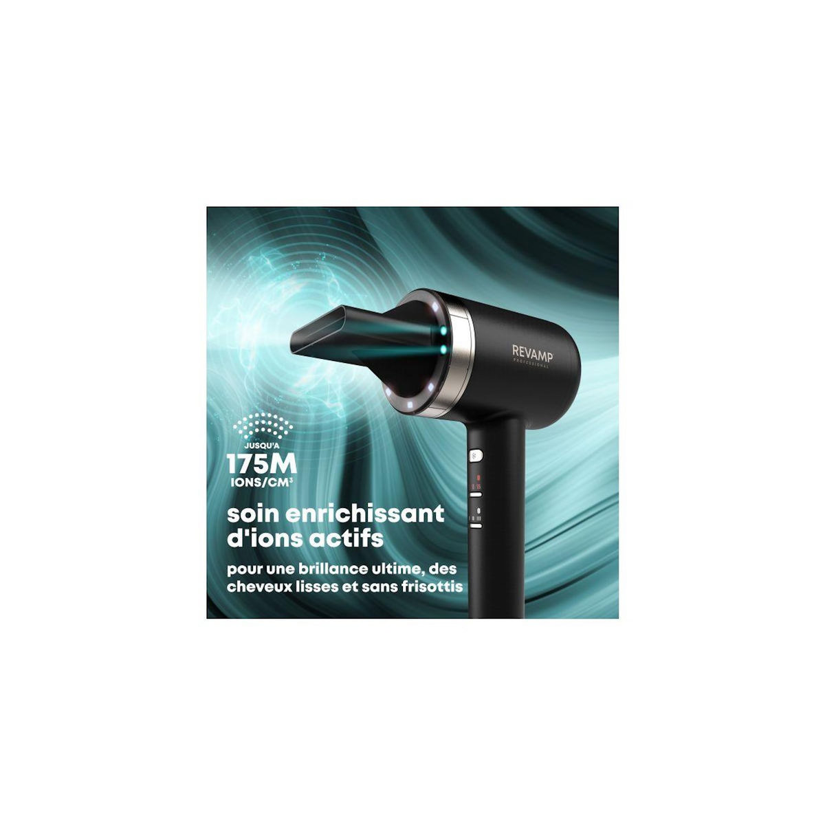 REVAMP Sèche cheveux professionnel Infrarouge Tri-Care DR-7250-EU