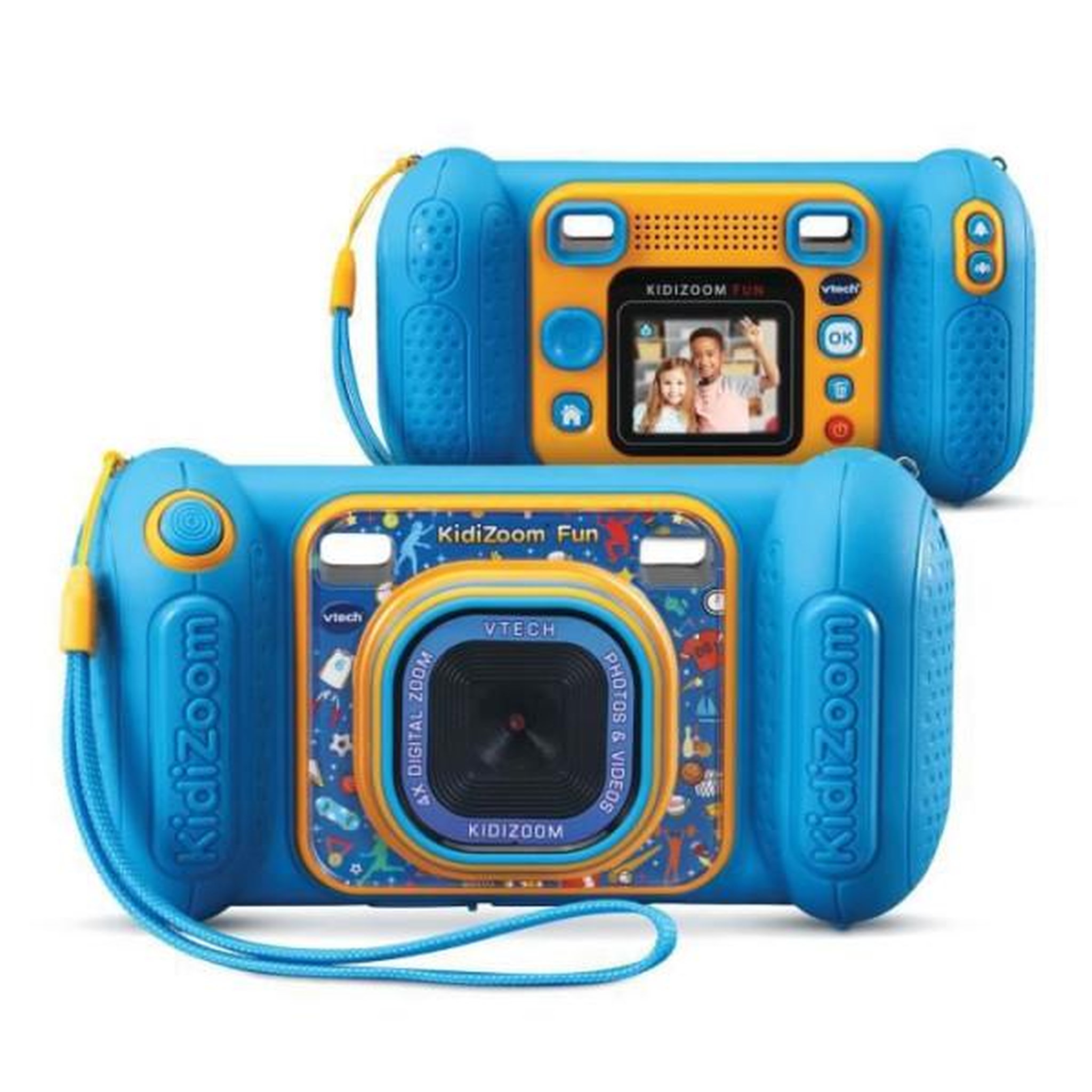 VTECH Appareil photo numérique 9 en 1 pour enfants - vtech - kidizoom fun bleu - mixte - bleu