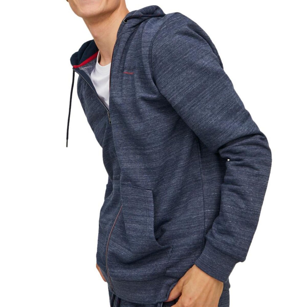 Sweat zippé homme discount jack and jones