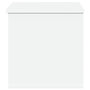 Voir la diapositive 5 : VIDAXL Boîte de rangement blanc 60x35x35 cm bois d'ingenierie