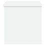 Voir la diapositive 5 : VIDAXL Boîte de rangement blanc 60x35x35 cm bois d'ingenierie