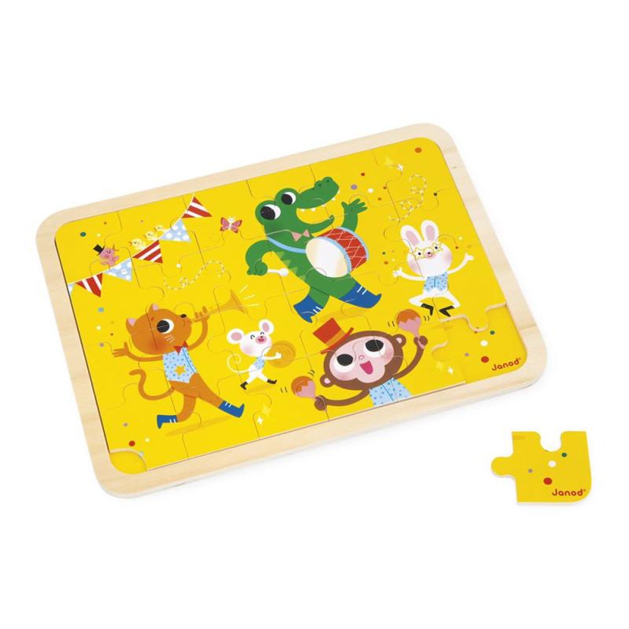 JANOD Puzzle 24 pièces Janod C'est la Fête