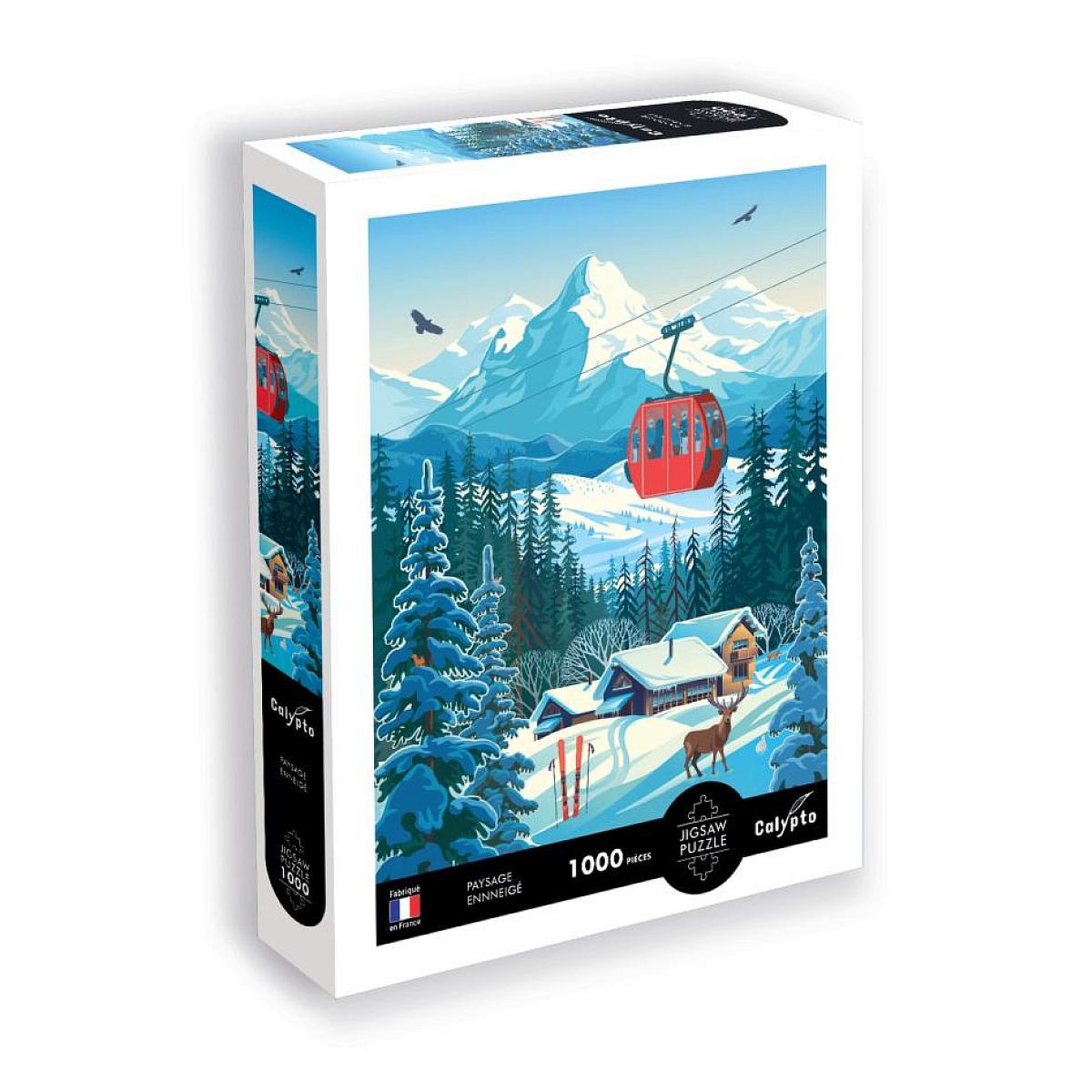 Sentosphere Puzzle 1000 pieces Calypto - paysage enneige -