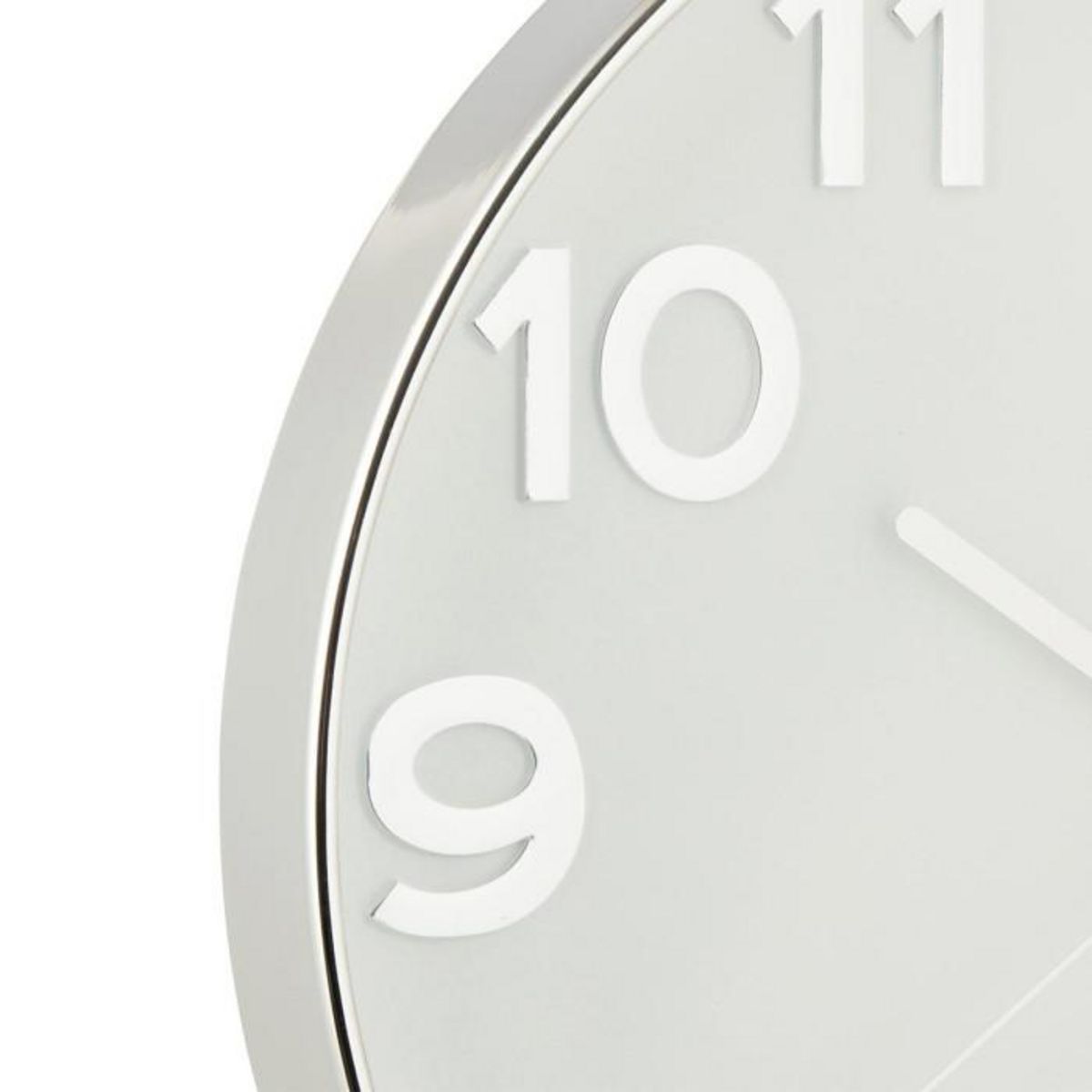 Paris Prix Horloge Murale Design  Gahy  40cm Argent