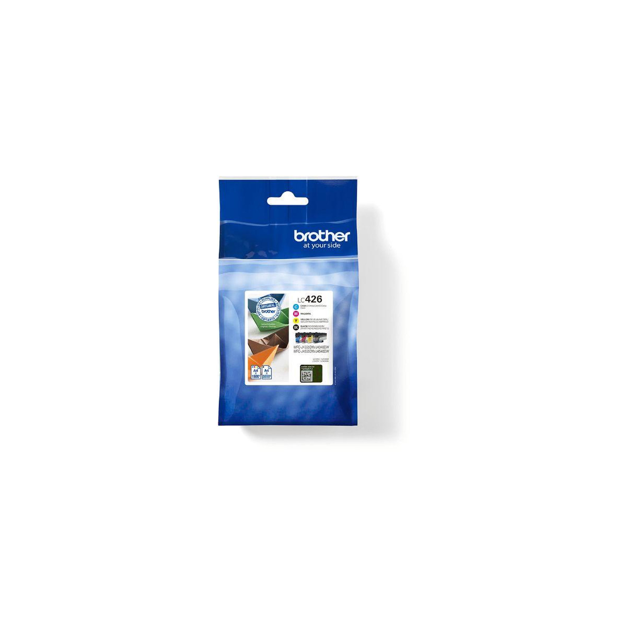 Brother Cartouche d'encre pack multipack 4 originales lc426 (noir + 3 couleurs) - lc426val