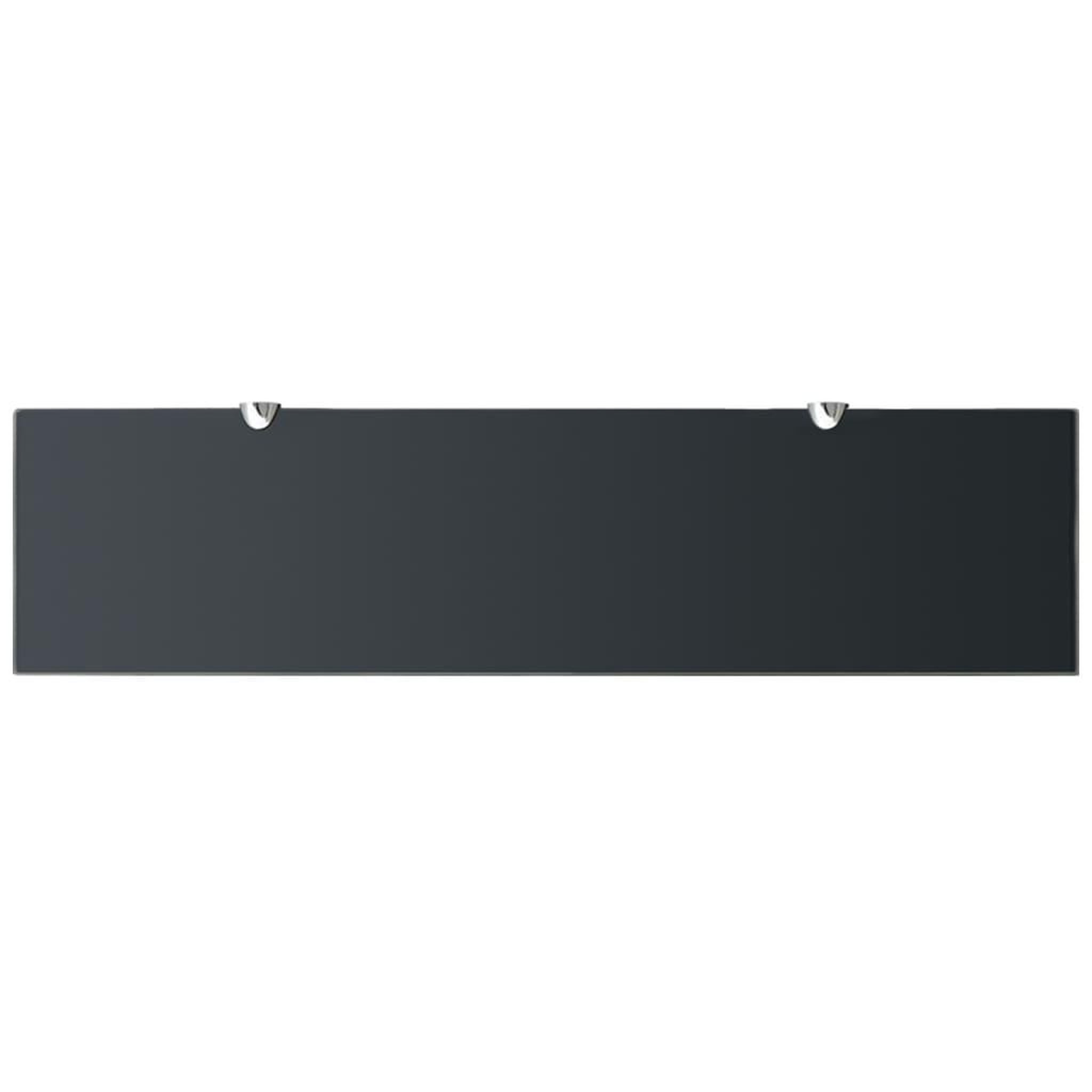 Voir la diapositive 4 : VIDAXL Etageres murales 2 pcs Verre 80 x 20 cm 8 mm