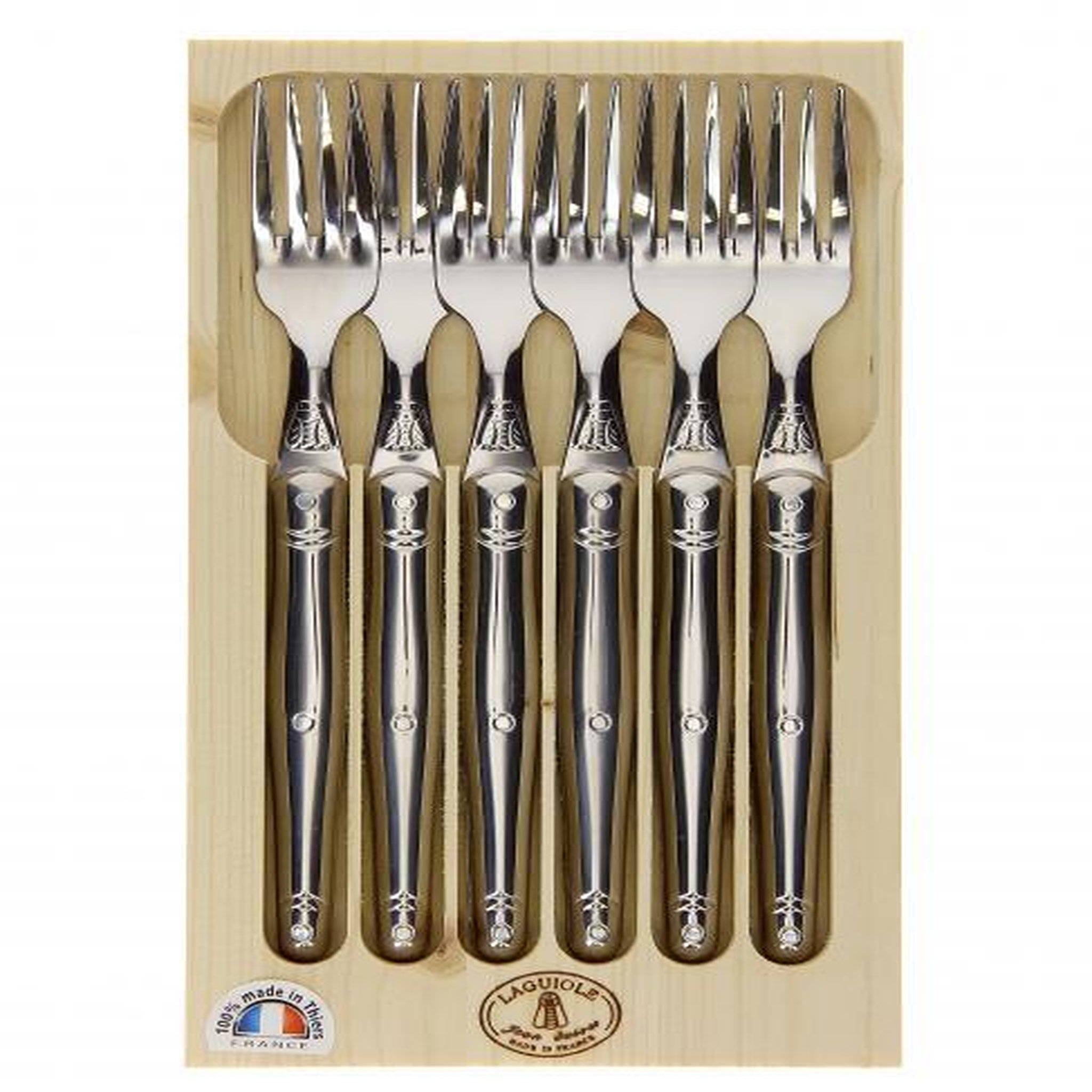Jean dubost Coffret de 6 fourchettes de table - 97/13652