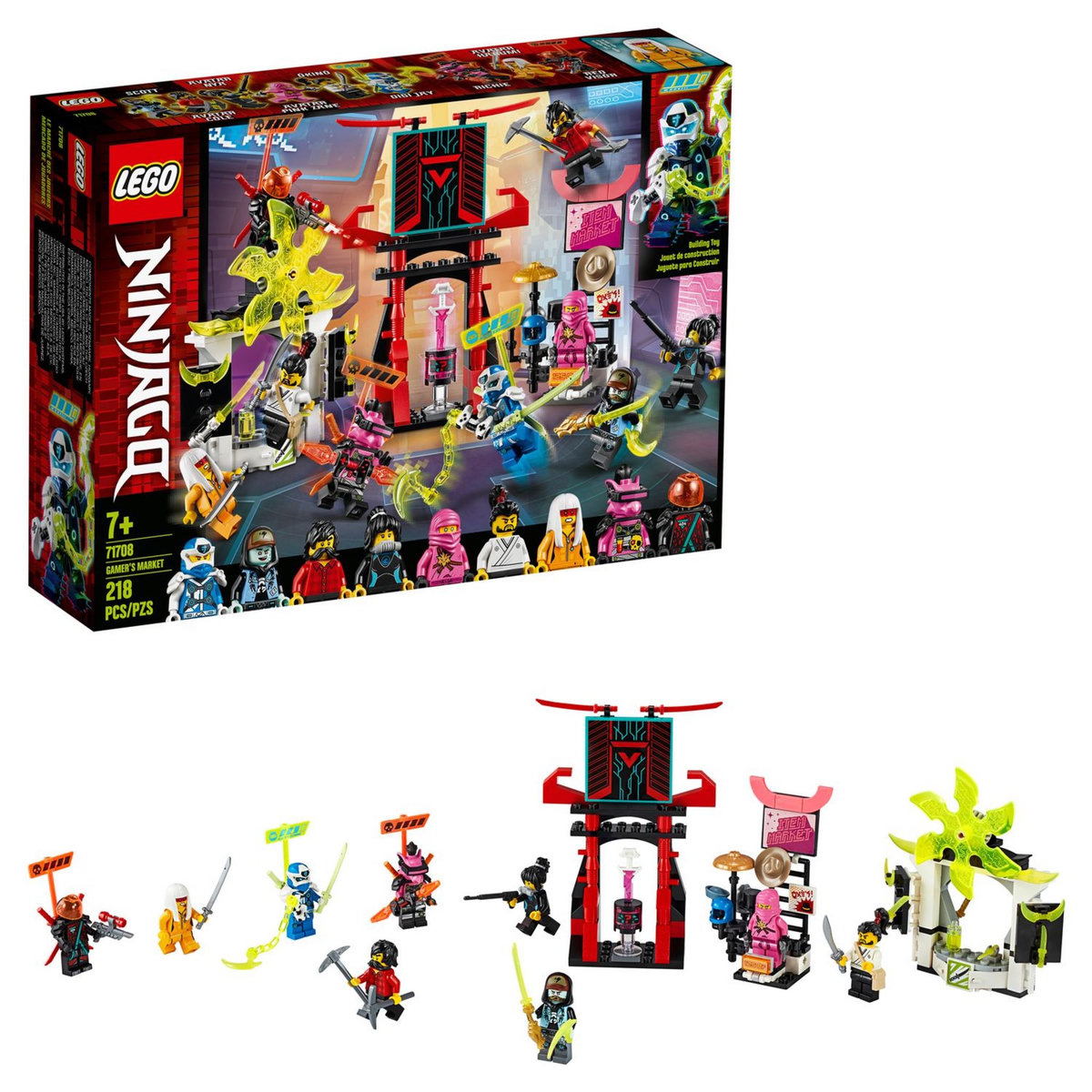 LEGO Ninjago 71708 - Le Marché des Joueurs