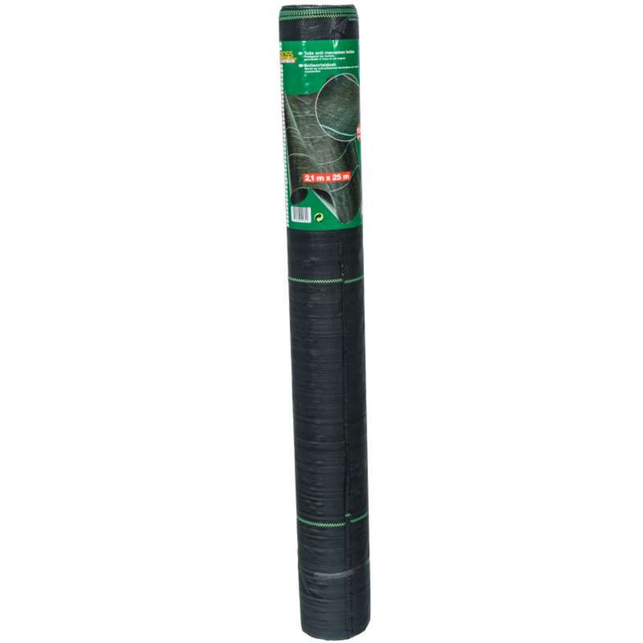 Voir la diapositive 3 :  Toile anti mauvaises herbes 100 g/m2 Werkapro 2,1 x 25 m