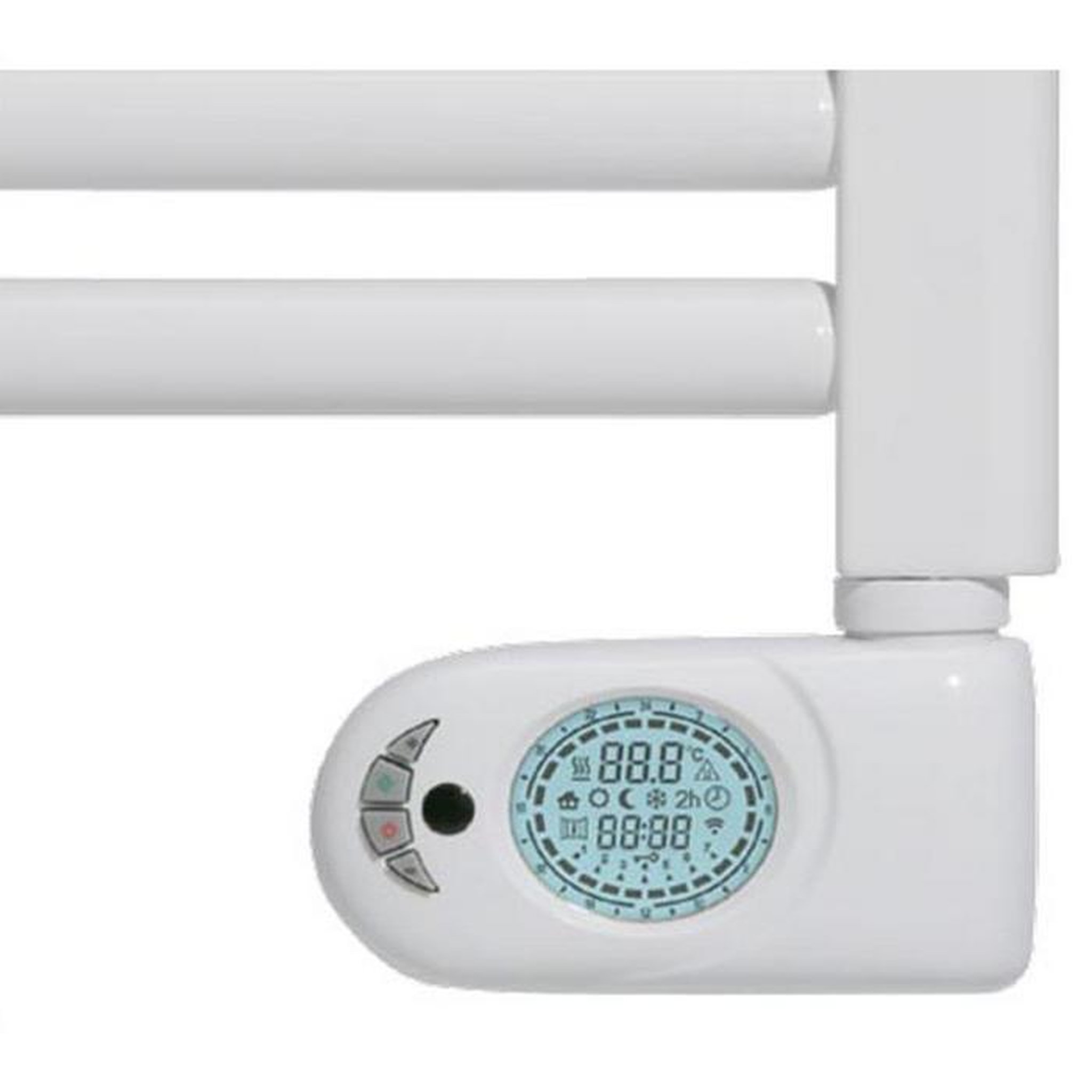 Voir la diapositive 2 : DUCASA Sèche-serviettes à inertie fluide 450w blanc - 0.636.032