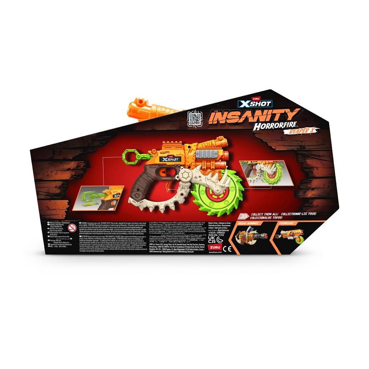 ZURU Xshot insanity horrorfire reaper-x