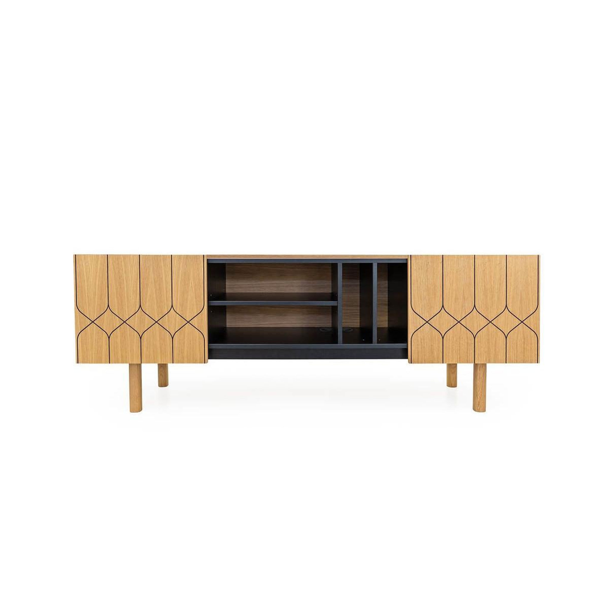 Voir la diapositive 2 : Paris Prix Meuble tv  porto victoria  175cm naturel