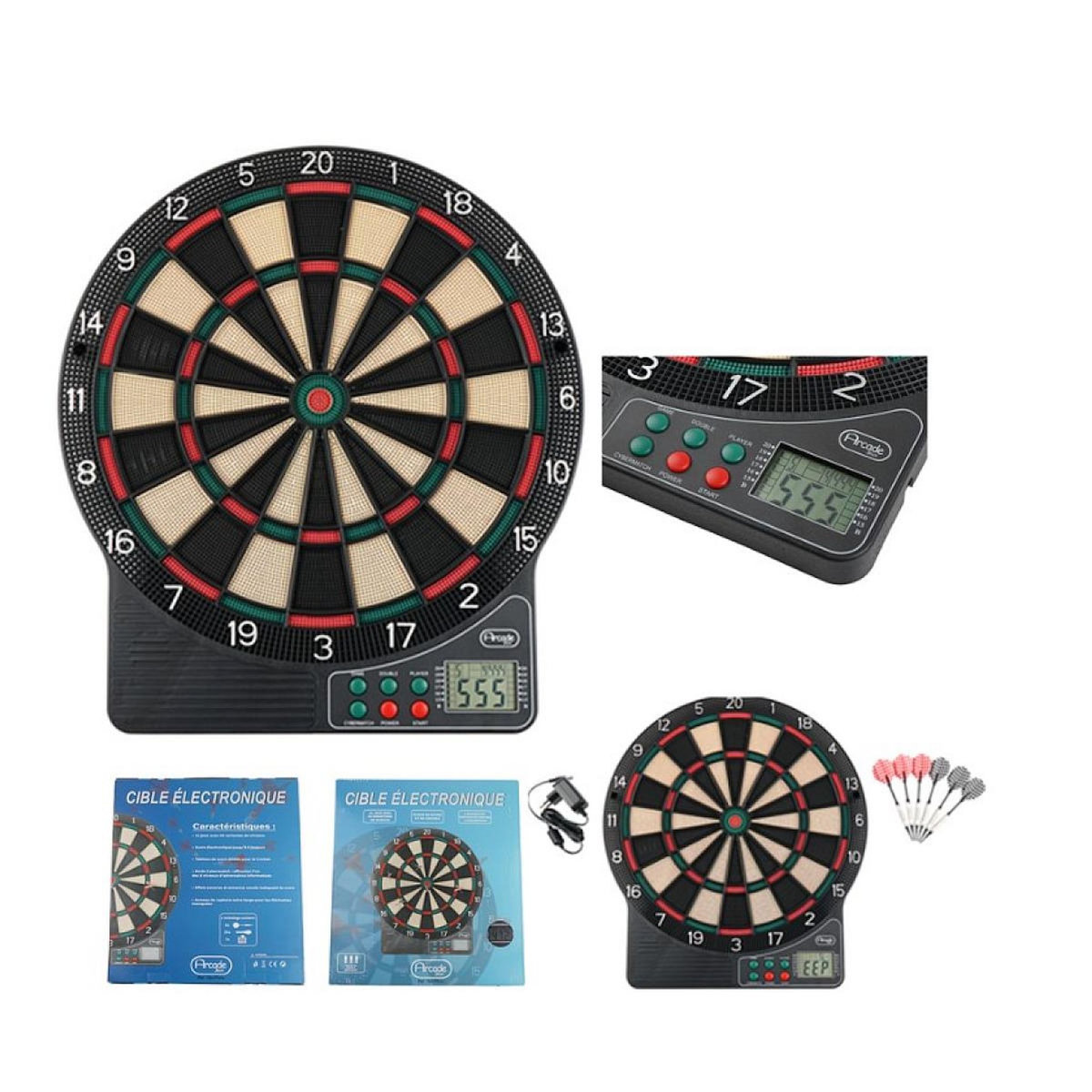 Arcade Cible électronique -  jeux