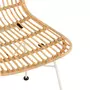 Paris Prix Chaise Design en Rotin  Ema  88cm Naturel