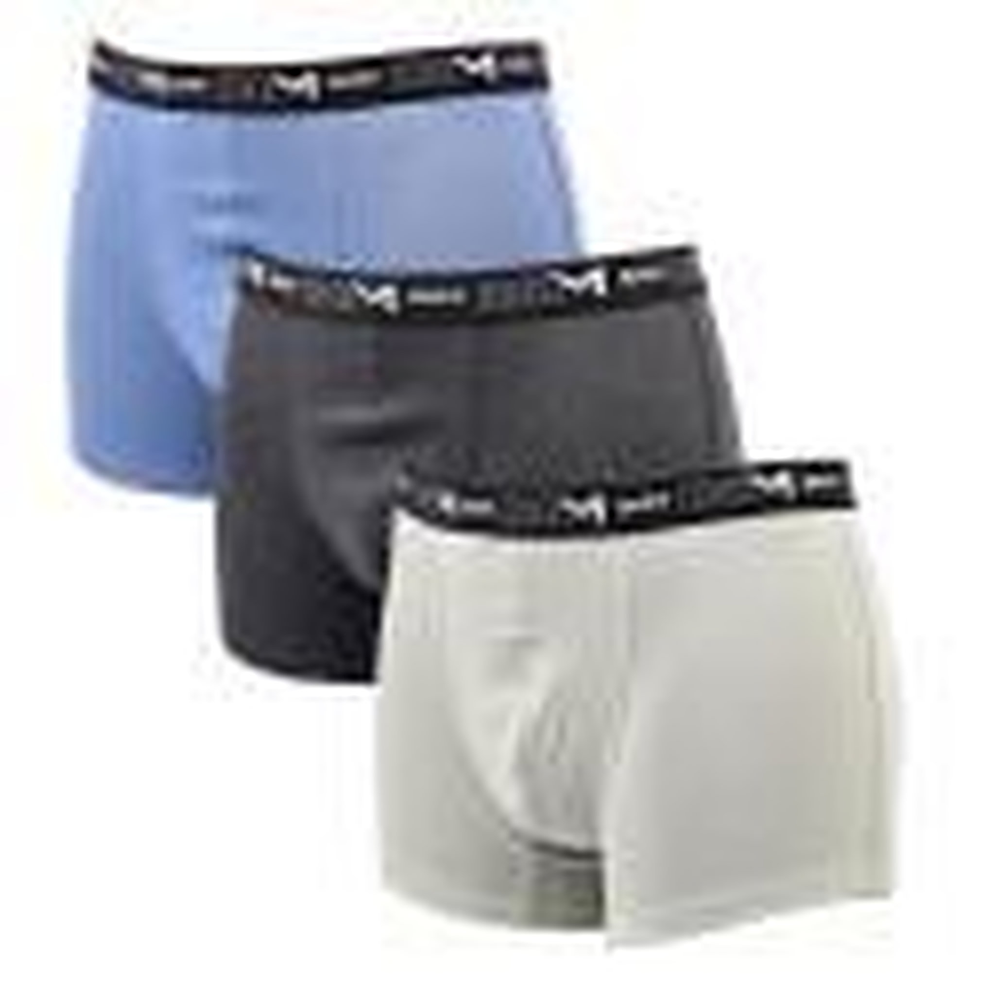 DIM Boxer DIM Lot de 3. Coloris disponibles : Bleu