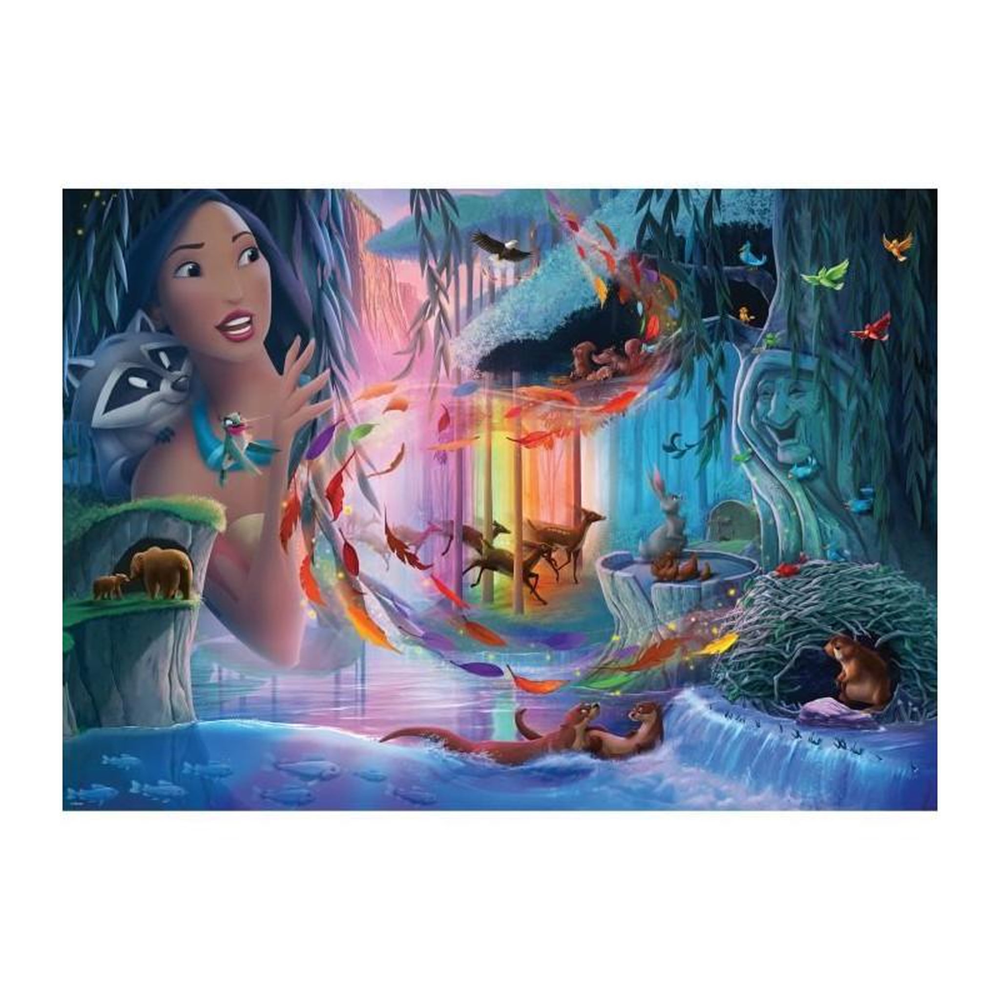 RAVENSBURGER Puzzle 1000 pièces Pocahontas Disney Princess – Ravensburger