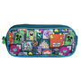 Voir la diapositive 1 : Bagtrotter Trousse scolaire rectangulaire Minecraft Jeu Vidéo Verte Bagtrotter