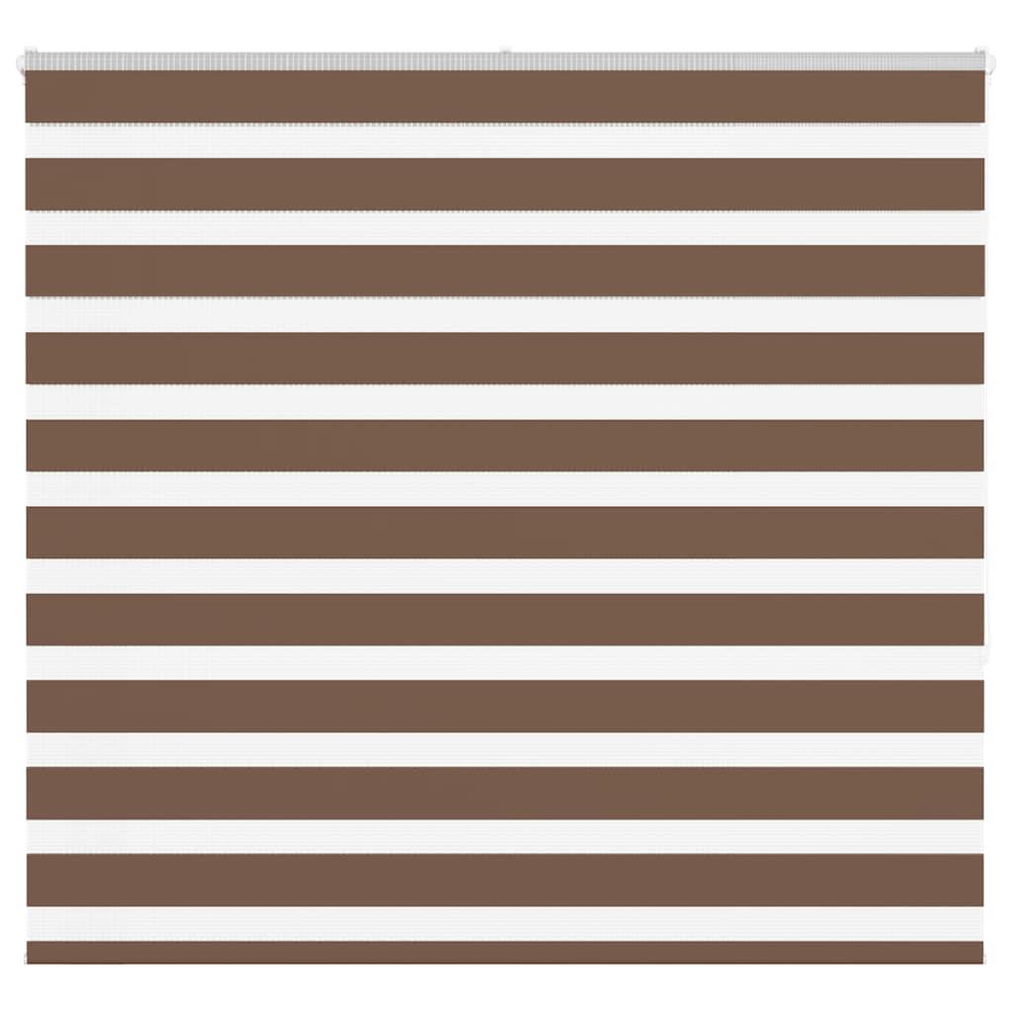 VIDAXL Store zebre marron 160x150cm largeur du tissu 155,9cm polyester