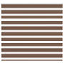 Voir la diapositive 1 : VIDAXL Store zebre marron 160x150cm largeur du tissu 155,9cm polyester