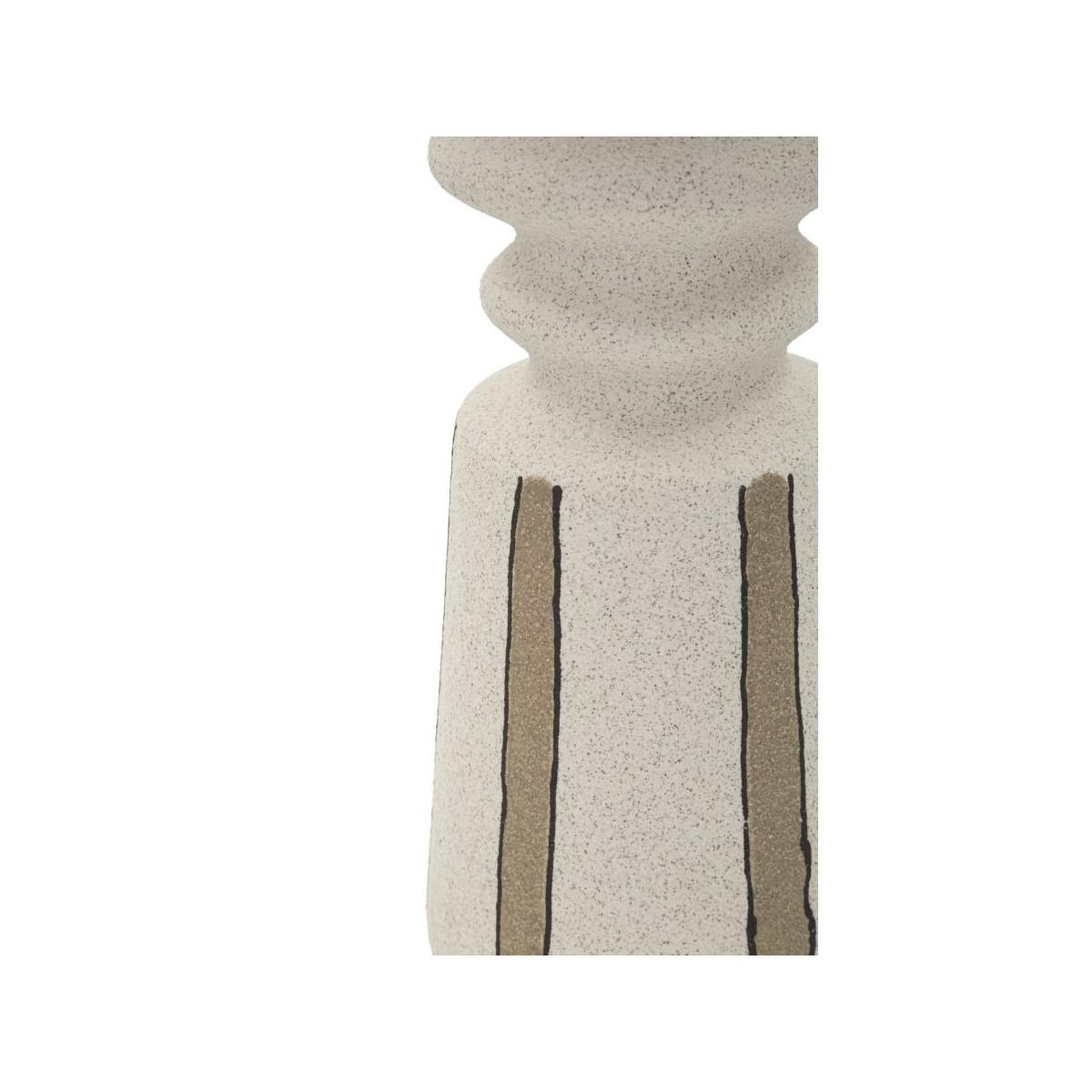 Voir la diapositive 4 : Paris Prix Lampe à poser en céramique  tribal  57cm multicolore