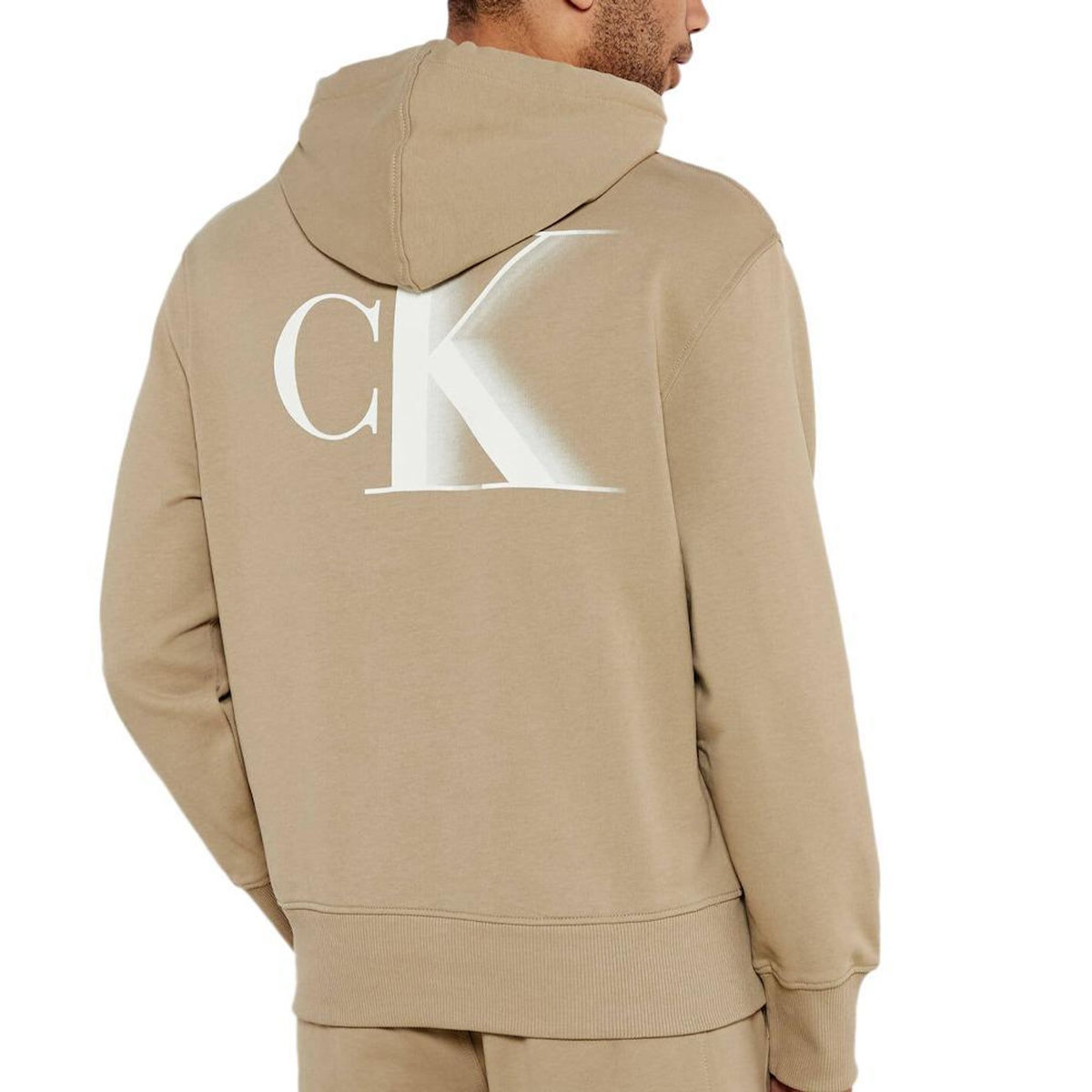 CALVIN KLEIN JEANS Sweat Marron Clair Homme Calvin Klein Jeans Bold