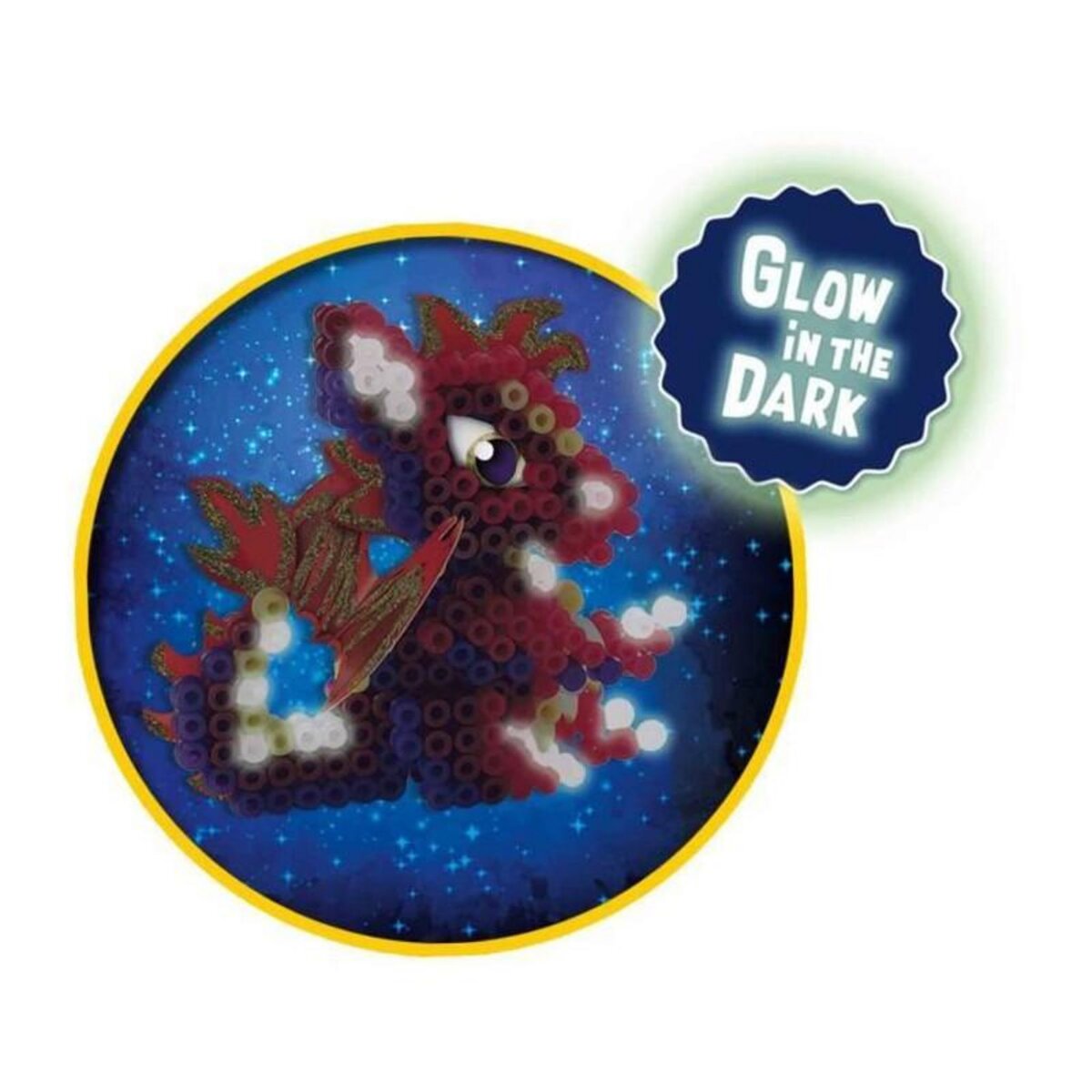 SES Creative Perles a repasser - Dragons - SES CREATIVE - Fabrique 3 types de dragons en 3D.