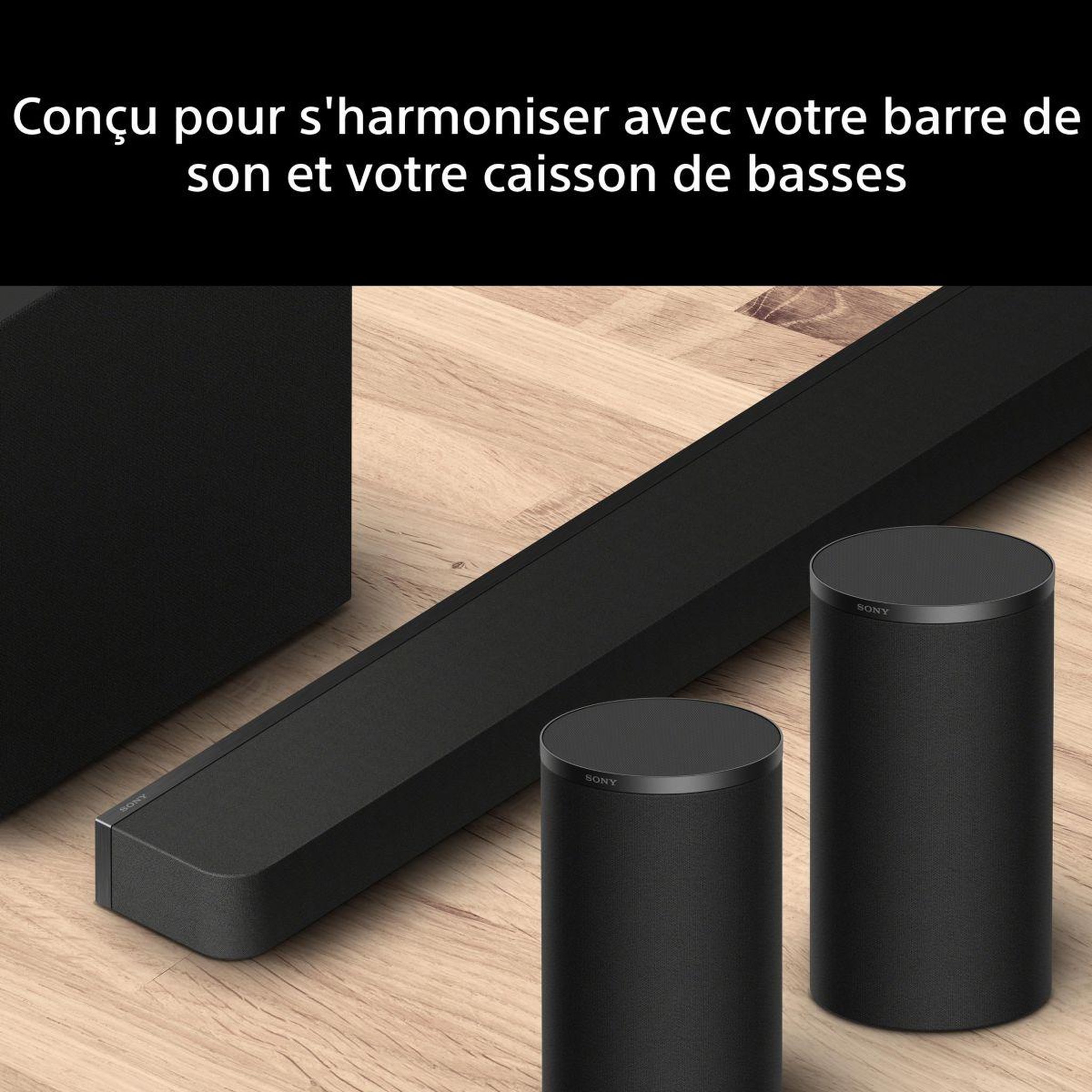 Voir la diapositive 5 : SONY Kit enceinte surround bravia theatre sars9
