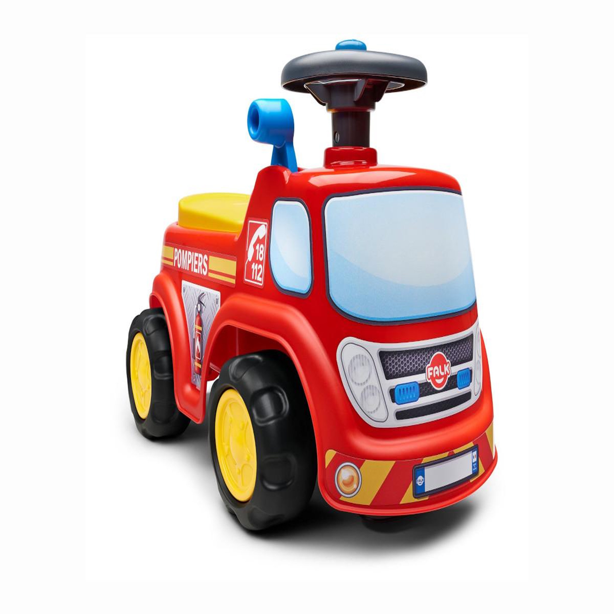 FALK Porteur enfant Pompier 1 à 3 ans - Falk