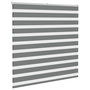 Voir la diapositive 3 : VIDAXL Store zebre gris fonce largeur du tissu 135,9 cm polyester