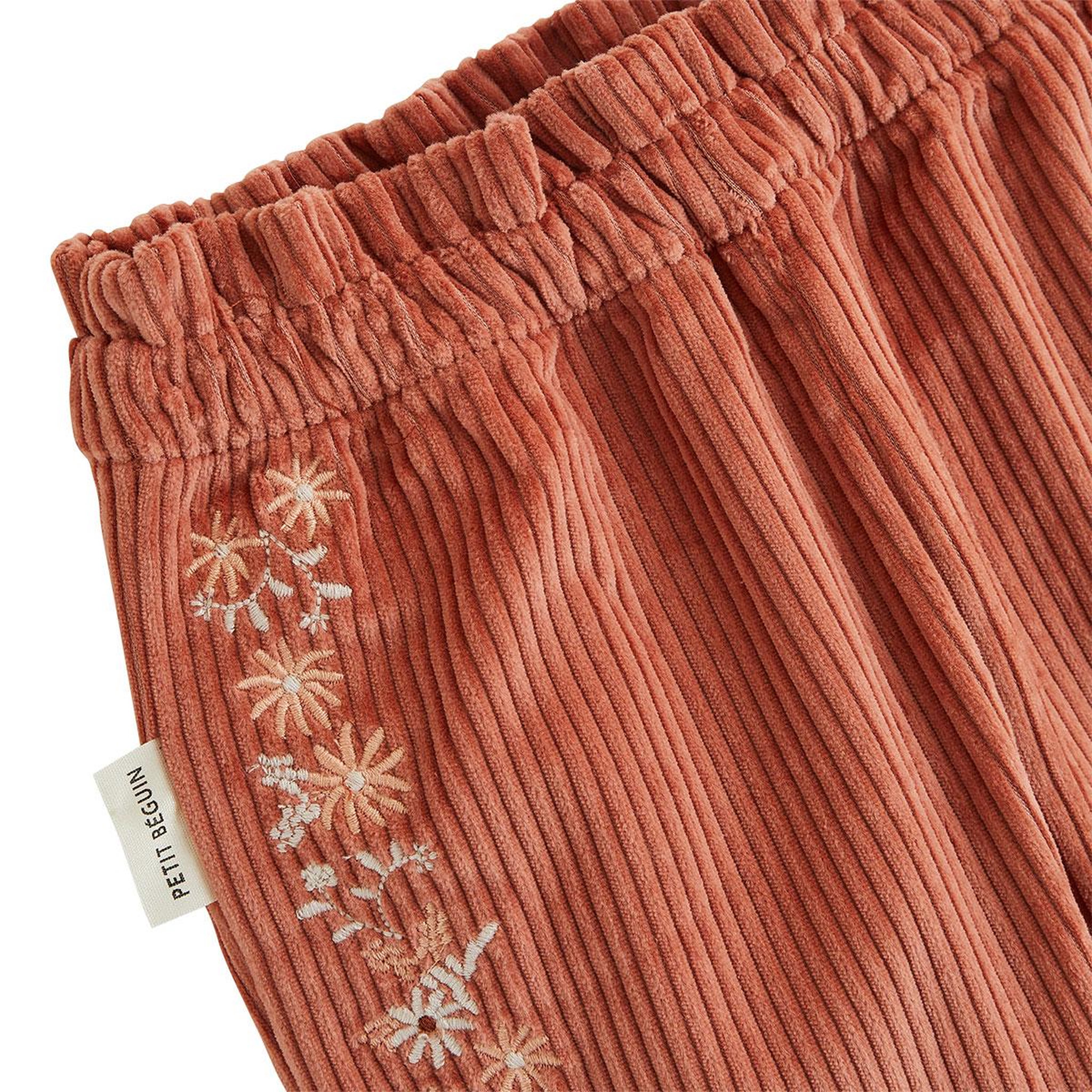 Voir la diapositive 3 : PETIT BEGUIN Pantalon bébé en velours côtelé ollie