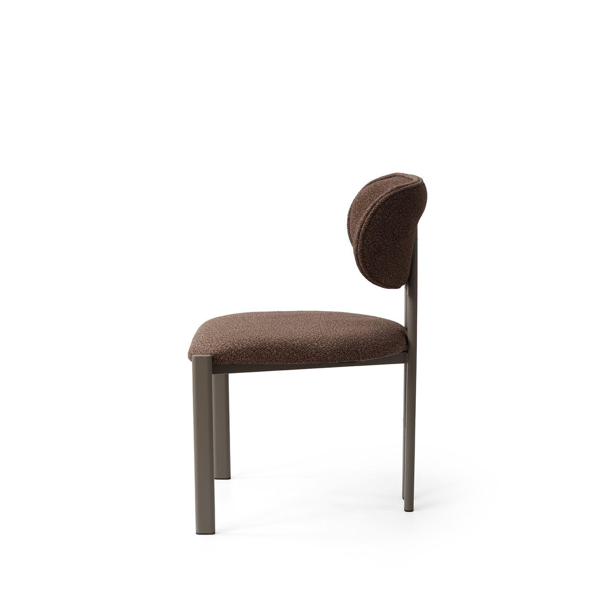 Voir la diapositive 3 : Habitat et Jardin Ensemble de chaises (2 pièces) en métal  muriz   - brun
