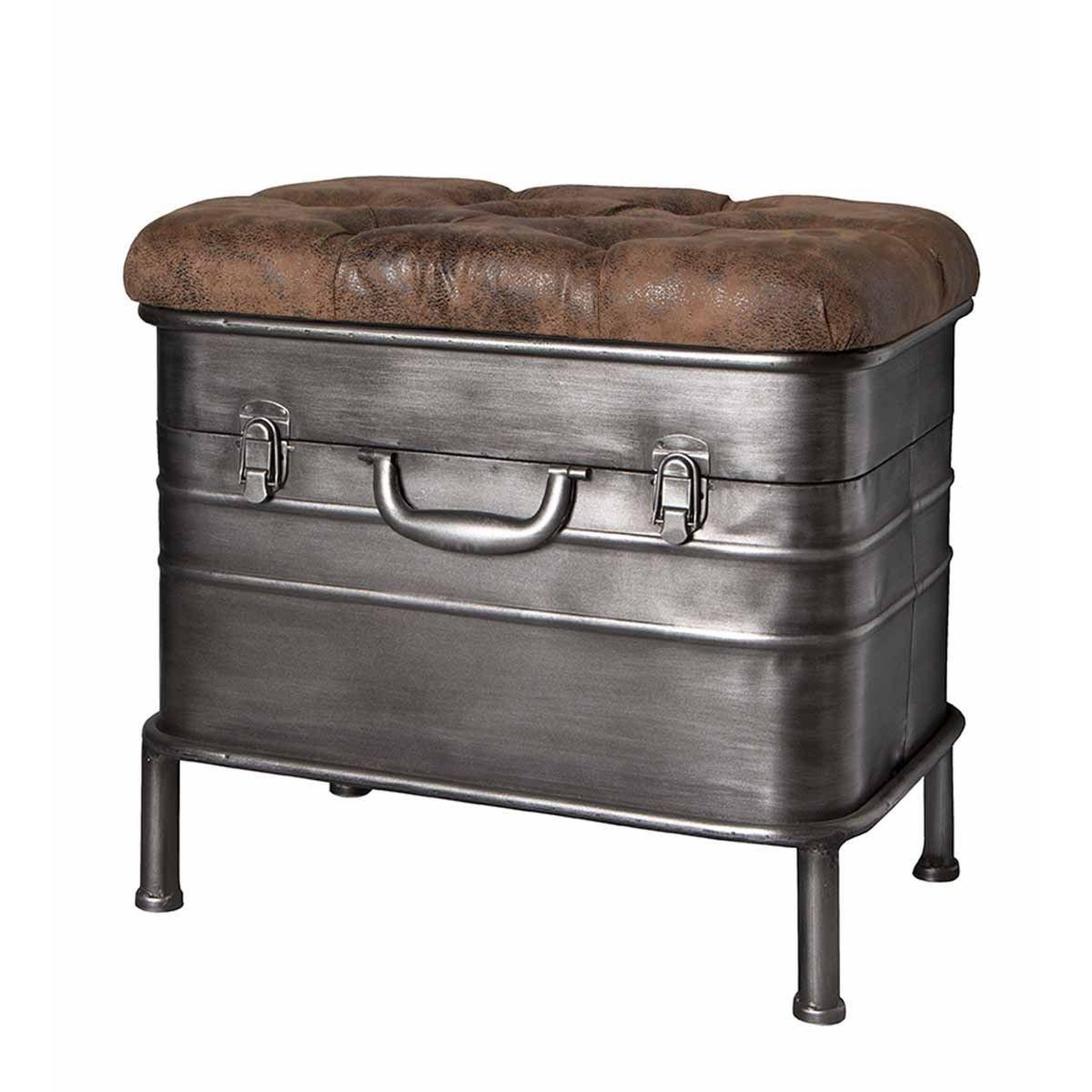 Paris Prix Banc & coffre de rangement  cervin  51cm anthracite