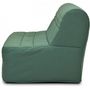 Voir la diapositive 4 : MARKET24 Banquette BZ - Tissu Vert - L143 x P97 x H89cm - Joe