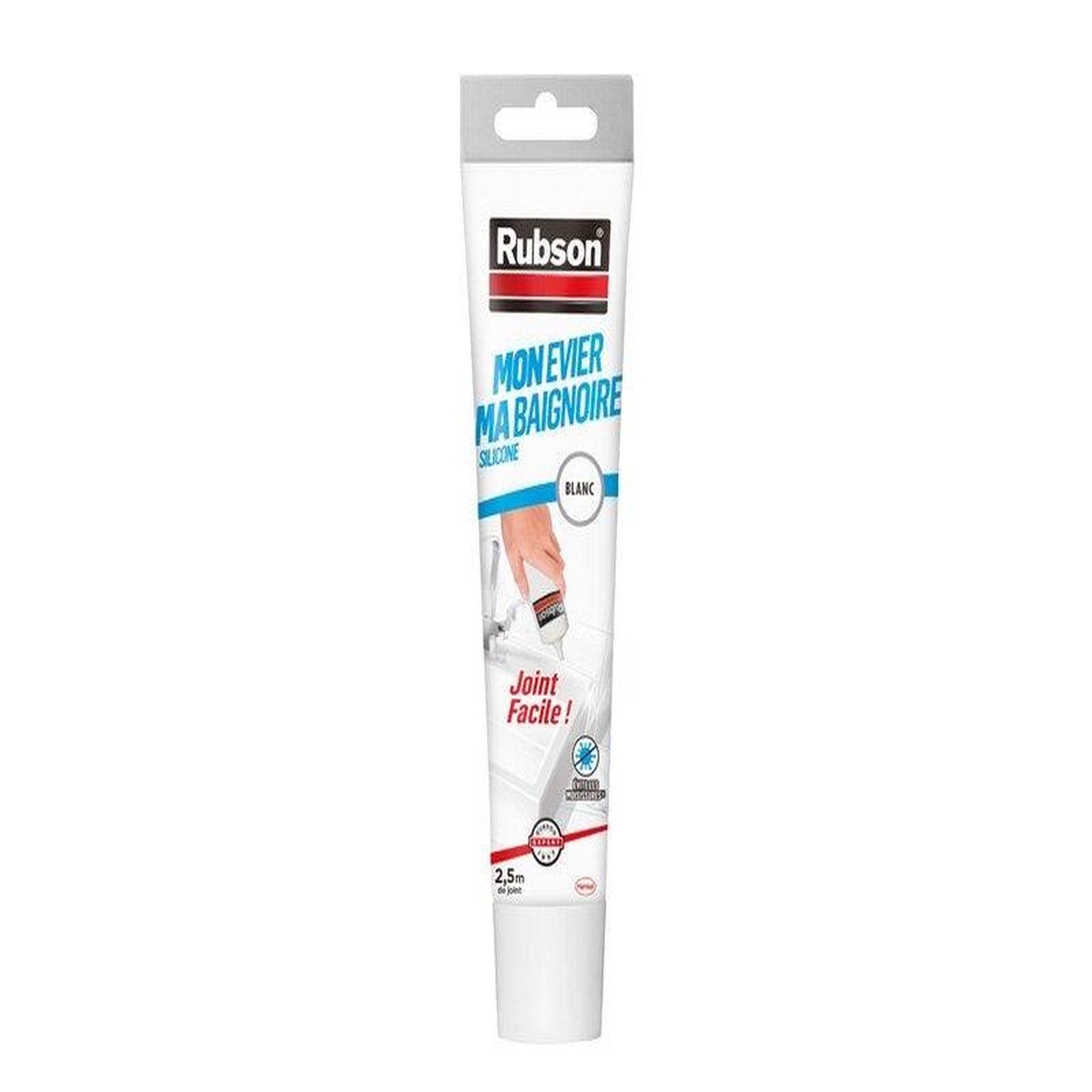 rubson Mastic silicone cuisine/bain blanc RUBSON tube 50 ml