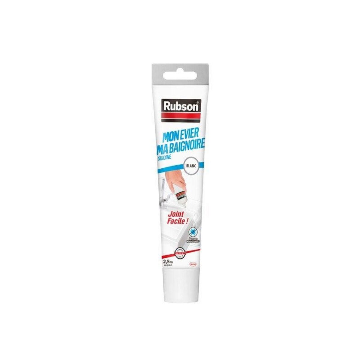 rubson Mastic silicone cuisine/bain blanc RUBSON tube 50 ml