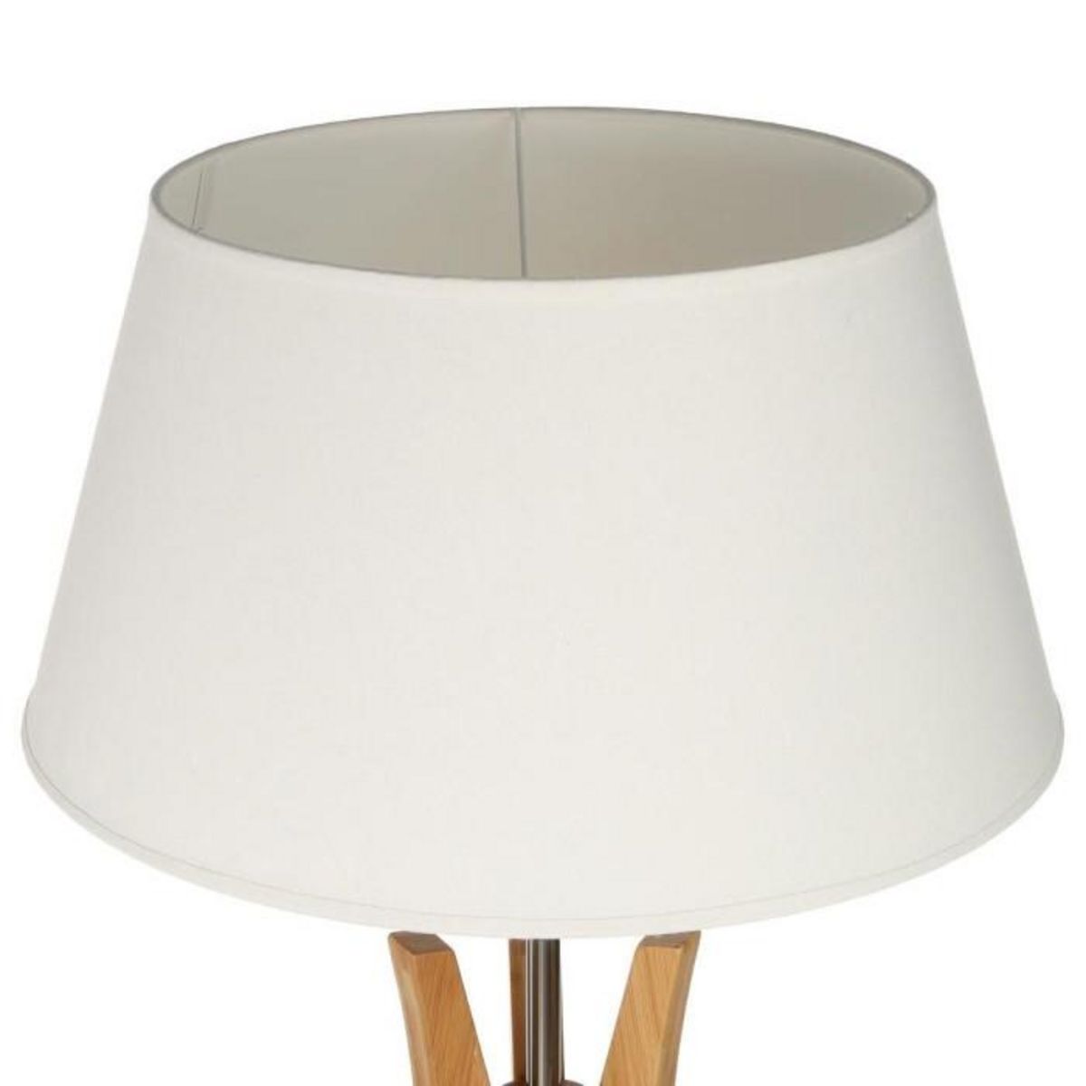 ATMOSPHERA Lampadaire Trépied  Kalo  156cm Naturel & Blanc