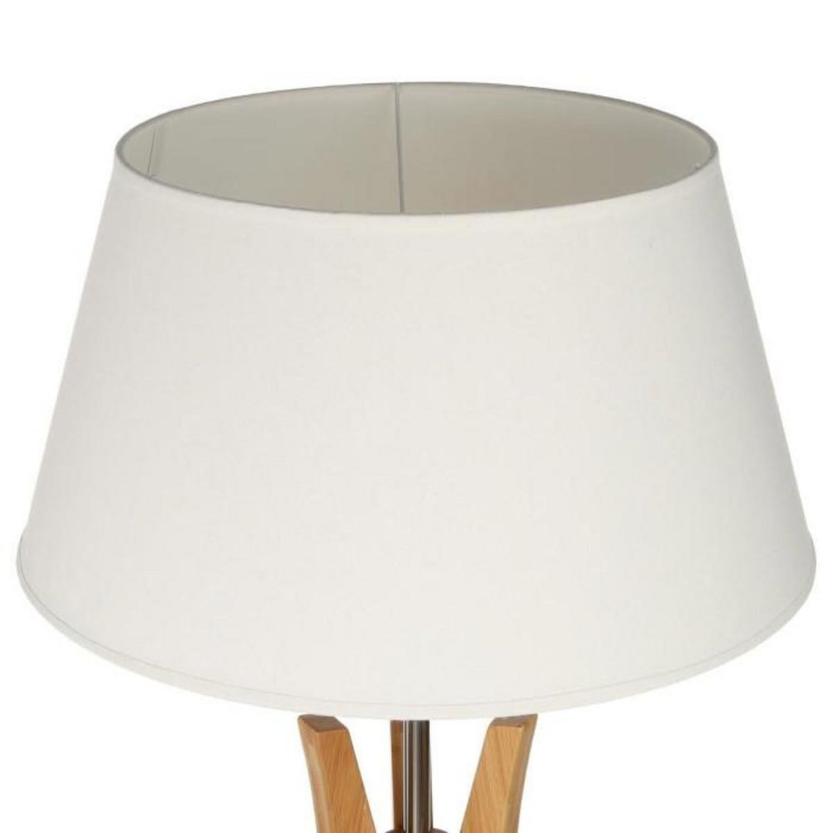 ATMOSPHERA Lampadaire Trépied  Kalo  156cm Naturel & Blanc