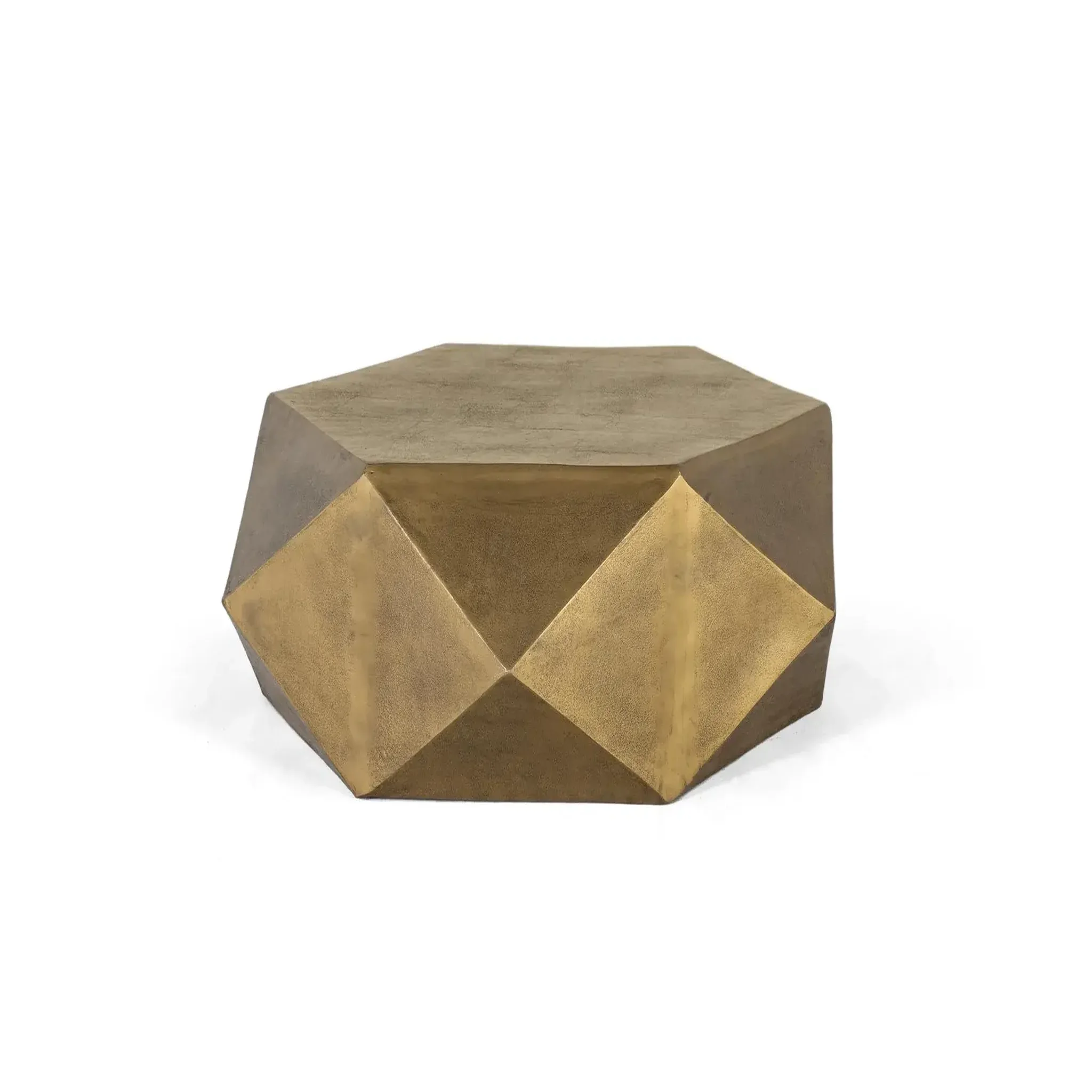 GINER Y COLOMER SL Table basse en aluminium moulé 107 cm style contemporain moderne