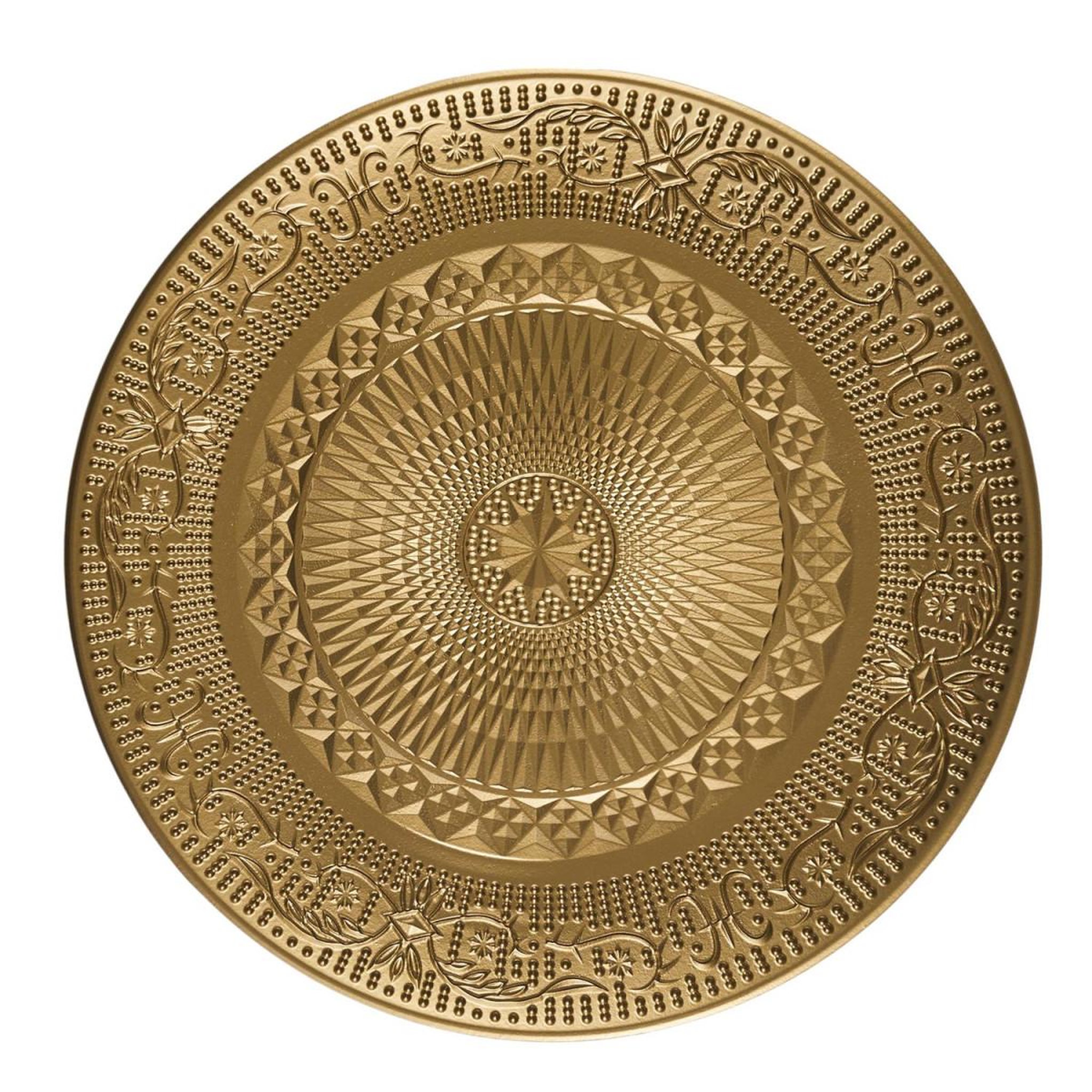 Voir la diapositive 3 : The Home Deco Factory Table d'appoint design  mirage  42cm or