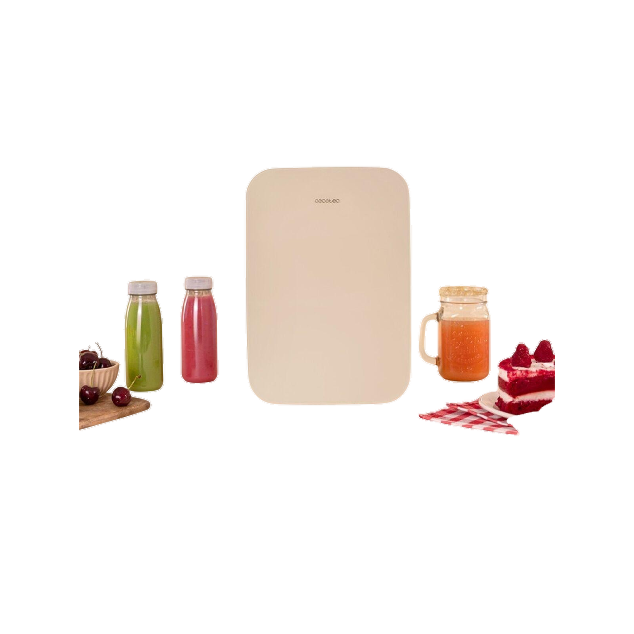Voir la diapositive 2 : CECOTEC Réfrigérateur camping Cecotec bolero minicooling 6L beige