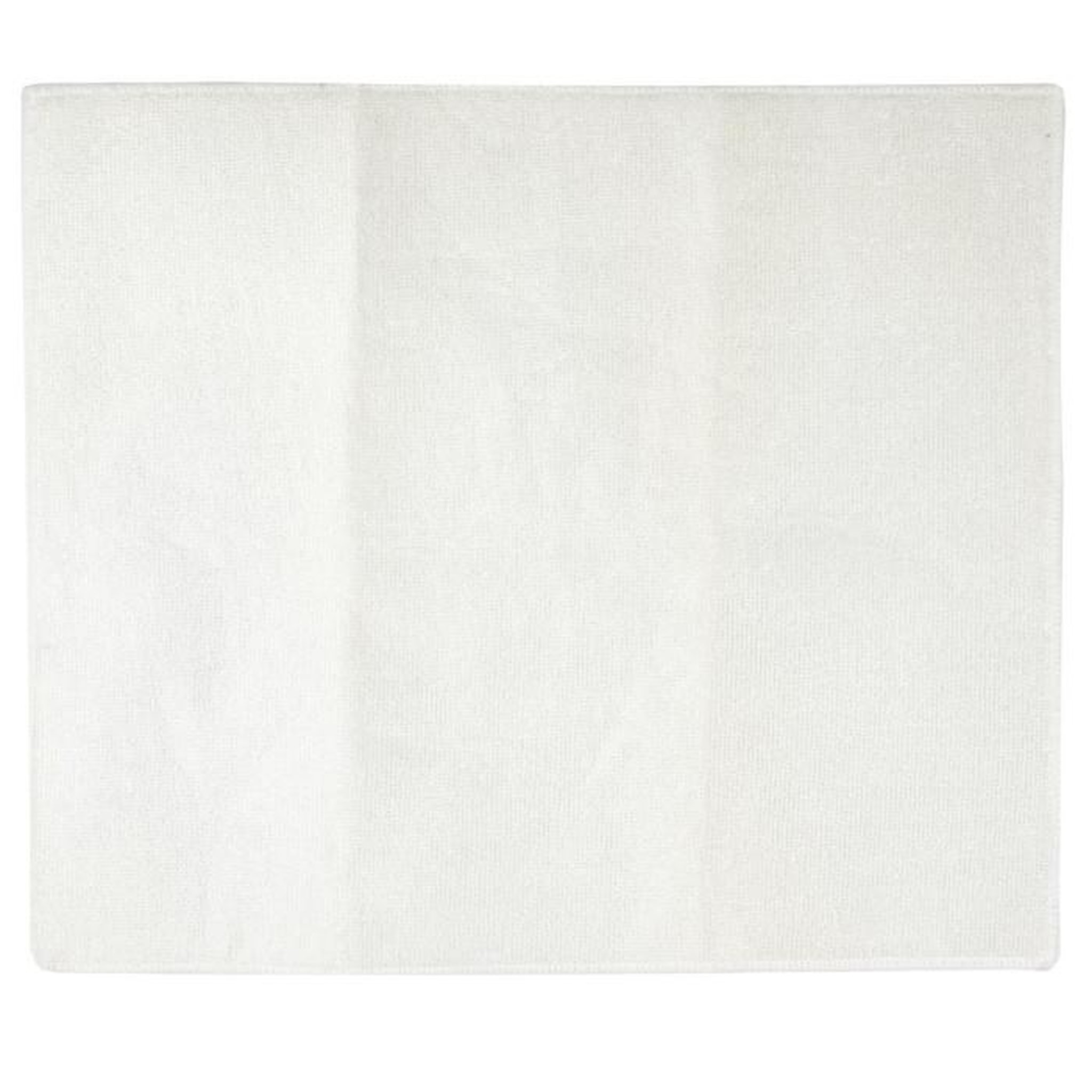 Paris Prix Tapis d'Évier en Bambou  Dessous  40x48cm Blanc