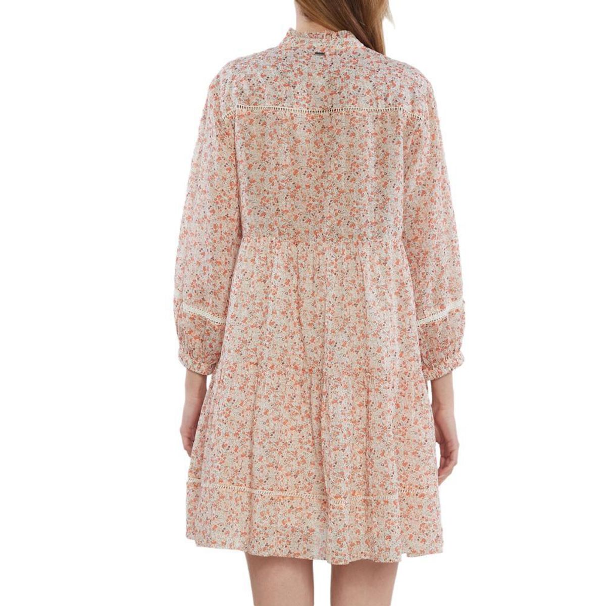 Pepe Jeans Robe Fleuries /Blanc Femme Pepe jeans Pire