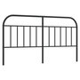 Voir la diapositive 2 : VIDAXL Tete de lit metal noir 160 cm