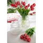 Voir la diapositive 3 : Paris Prix Vase Design en Verre  Kano  20cm Transparent