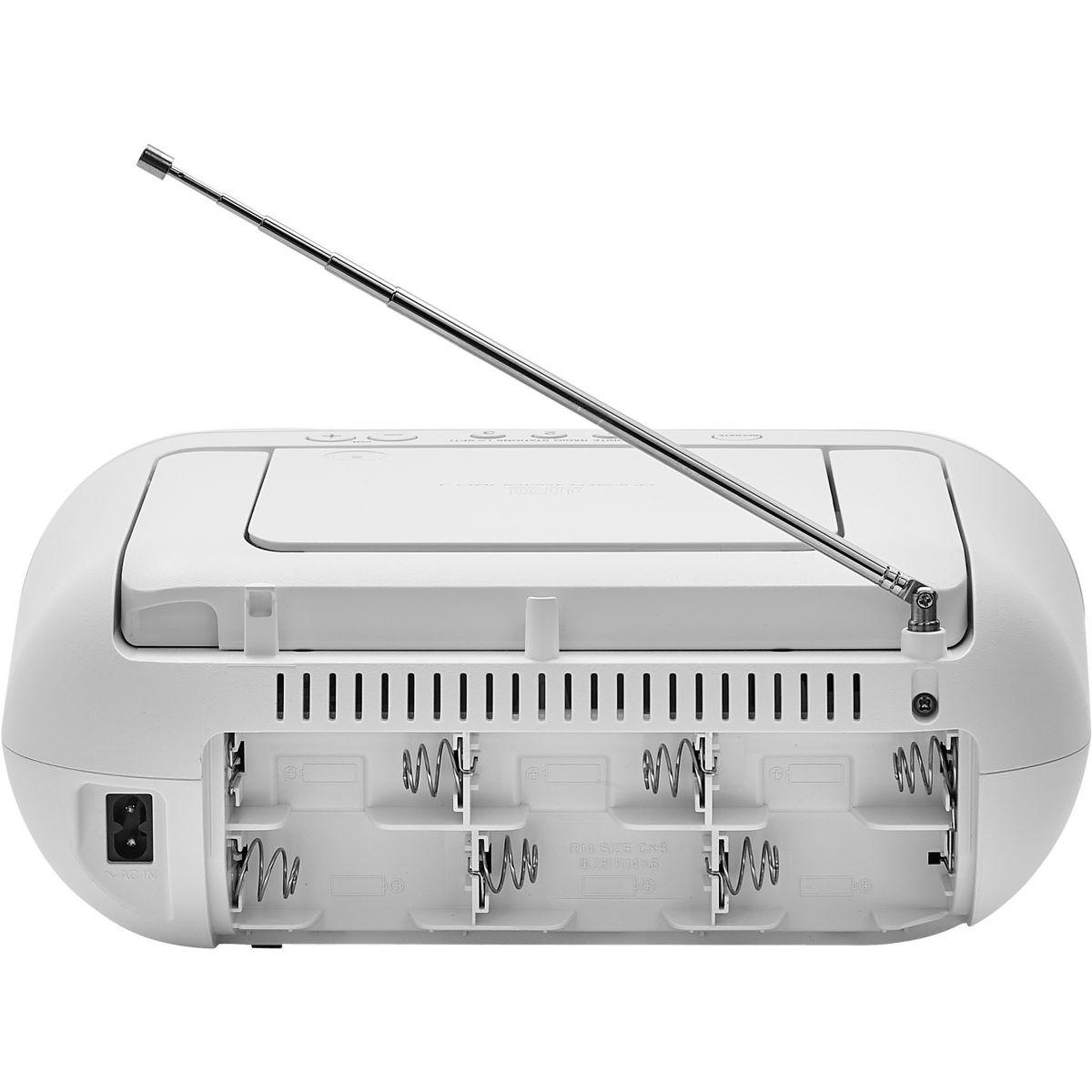 Voir la diapositive 2 : SONY Radio CD ZS-PS50 Blanc