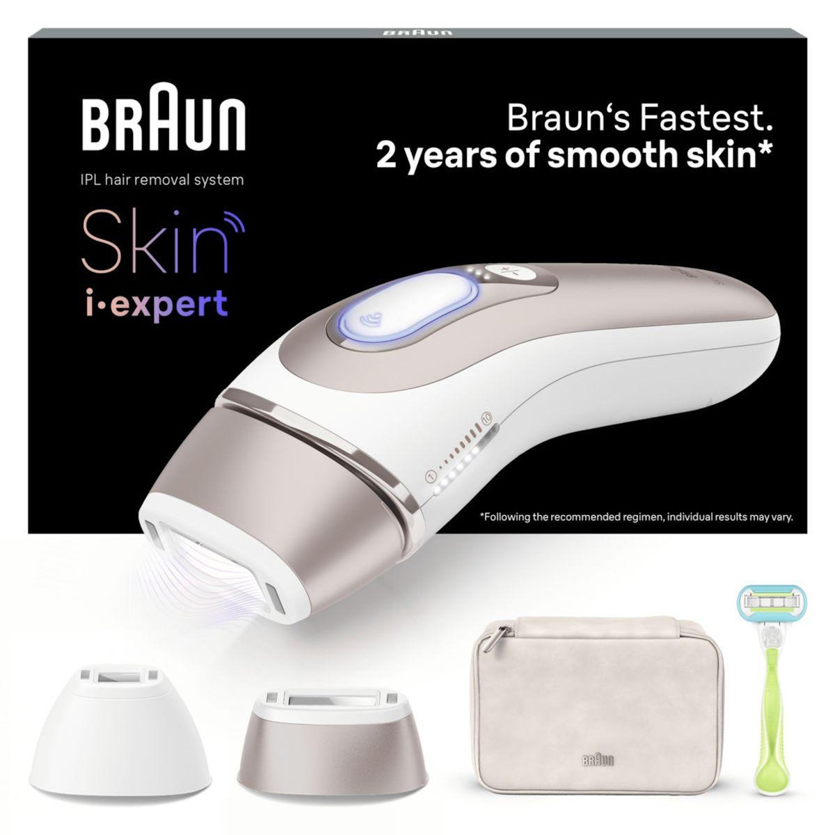 BRAUN Epilateur lumière pulsée IPL PL7147 Skin i-expert