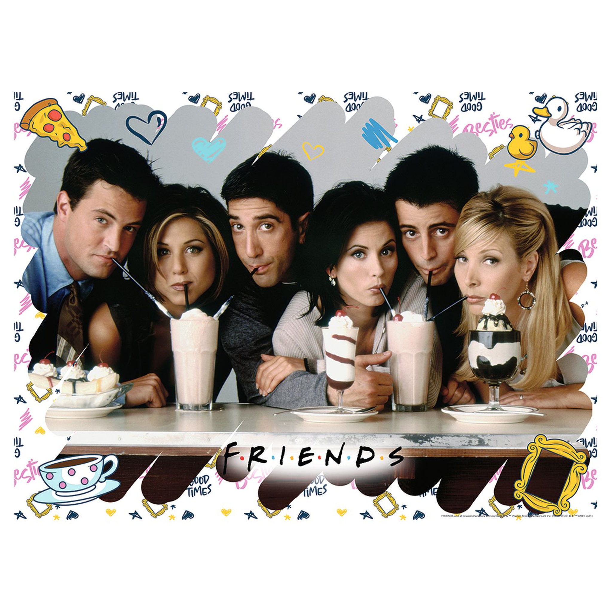 Voir la diapositive 2 : RAVENSBURGER Puzzle 500 pièces - Friends