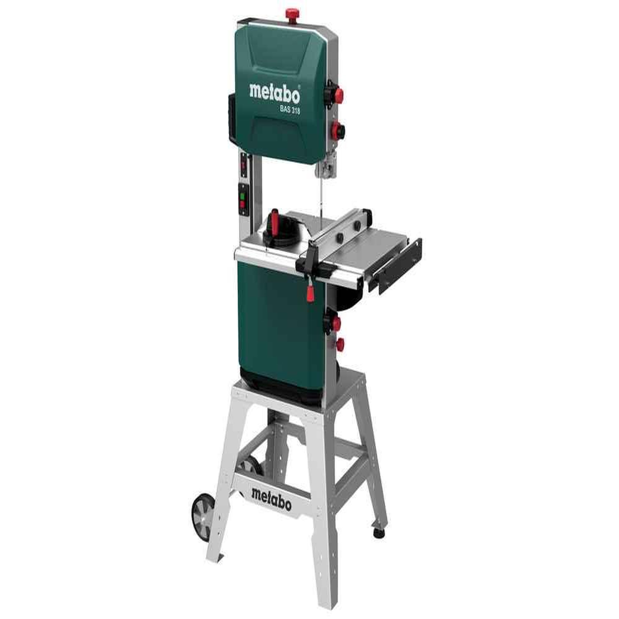 METABO SAS Scie à ruban BAS 318 Precision WNB - 900W - Hauteur de coupe 170 mm