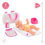 Voir la diapositive 2 : Corolle Coffret Accessoires à Langer pour poupon 36 et 42 cm