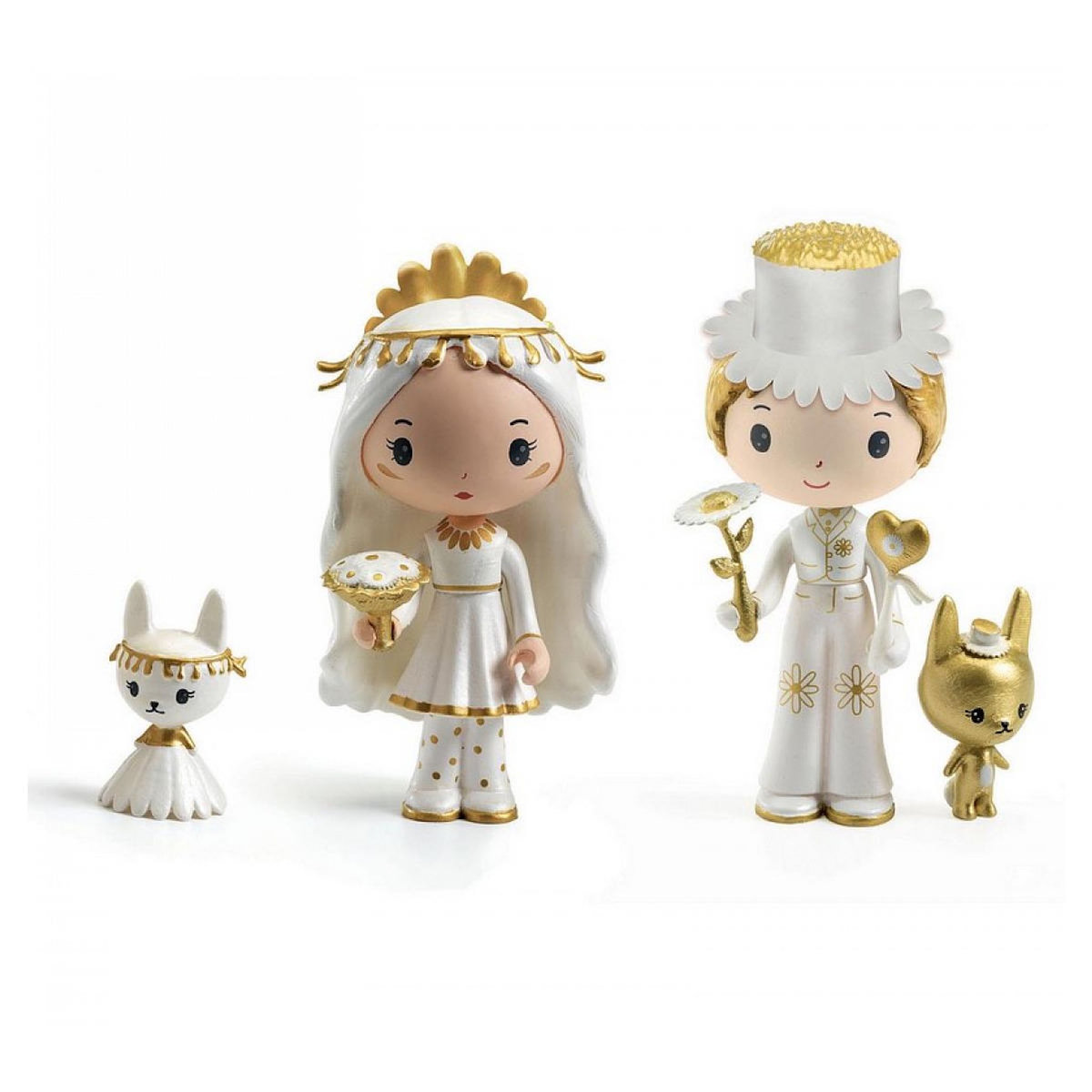 Djeco Tinyly Figurine Marguerite et Leopold